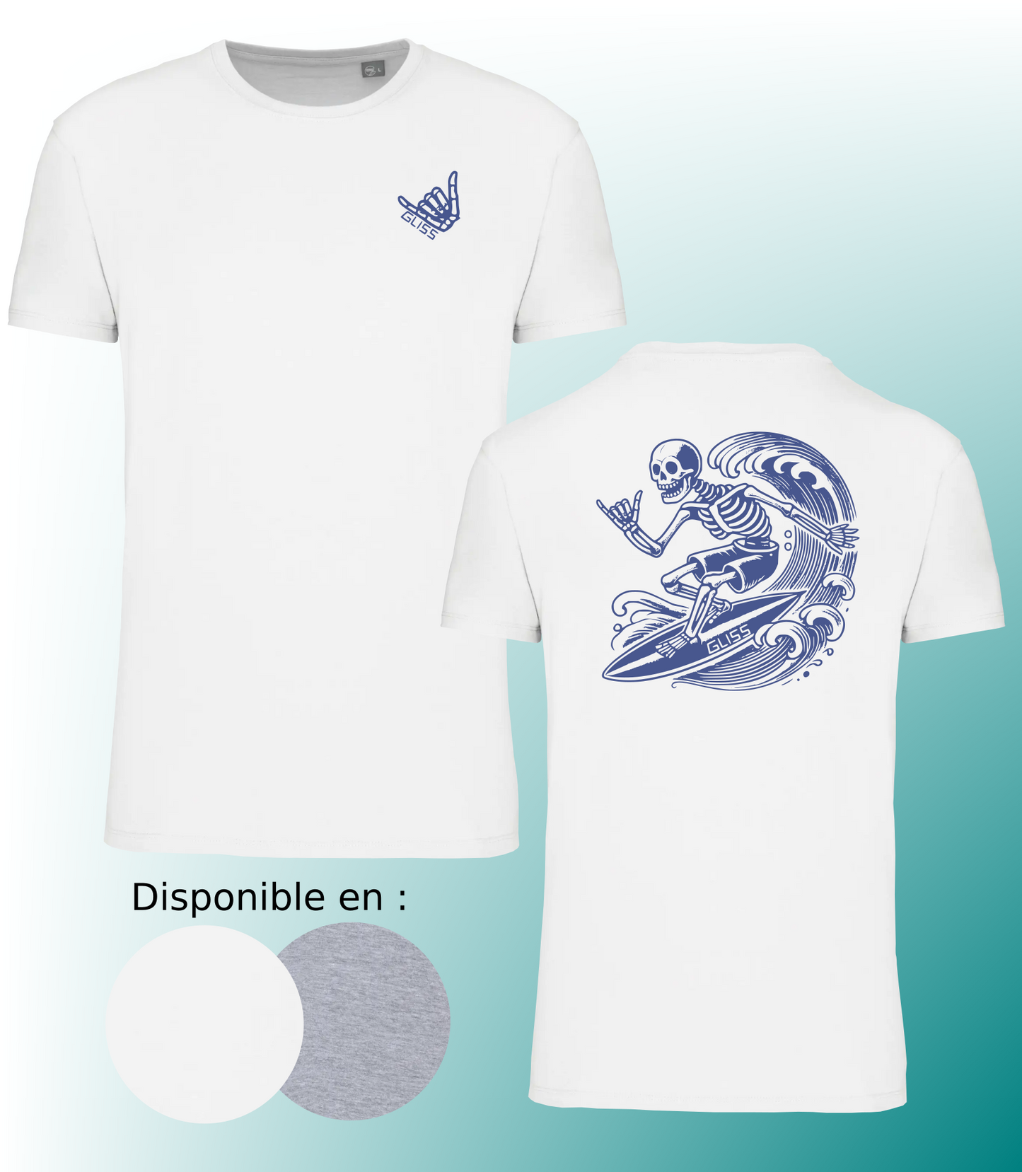 Shaka Squeleton - Tee shirt