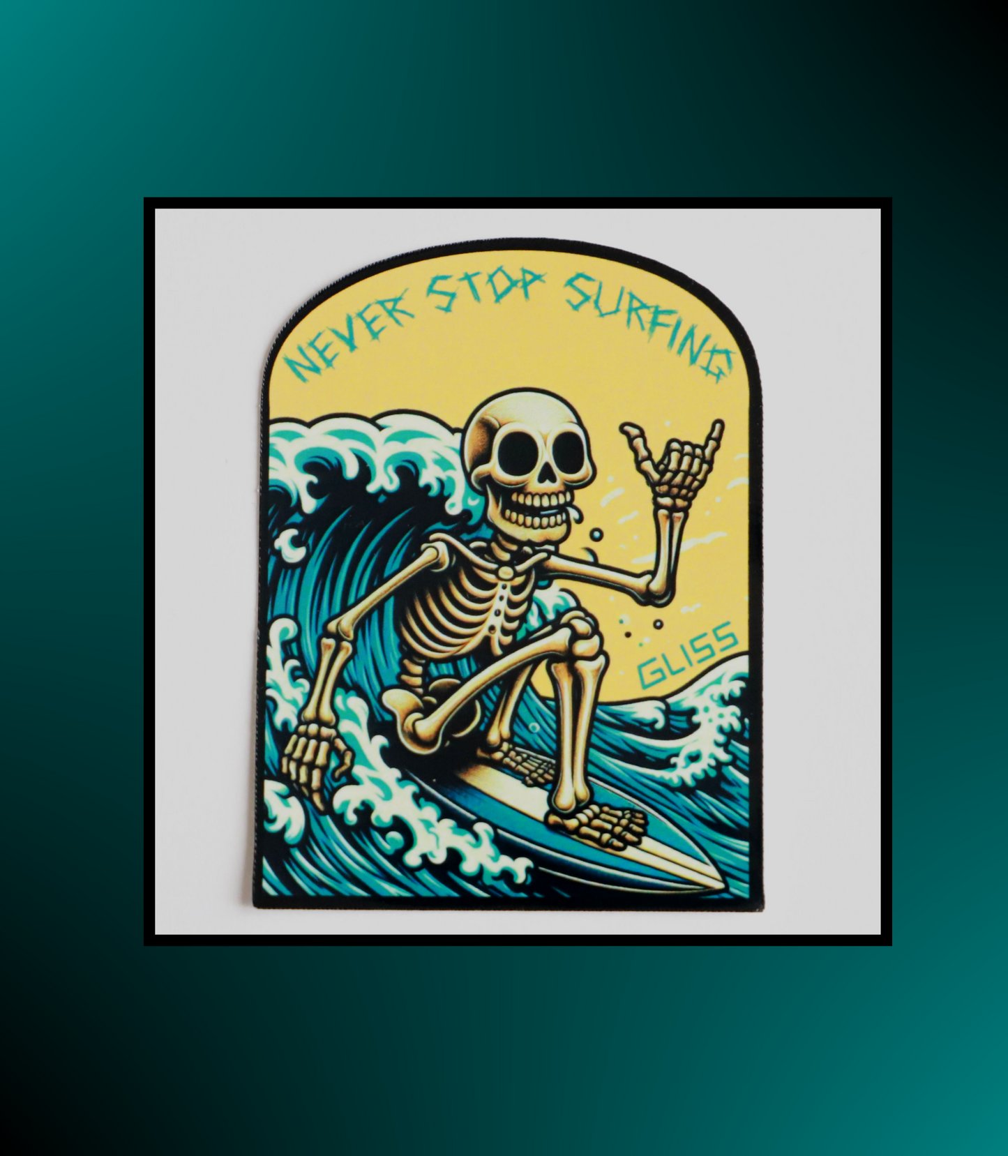 Sticker Never stop