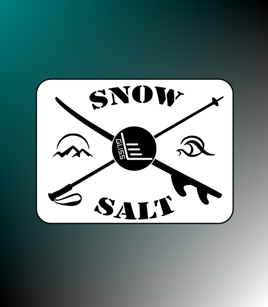 Sticker Snow Salt