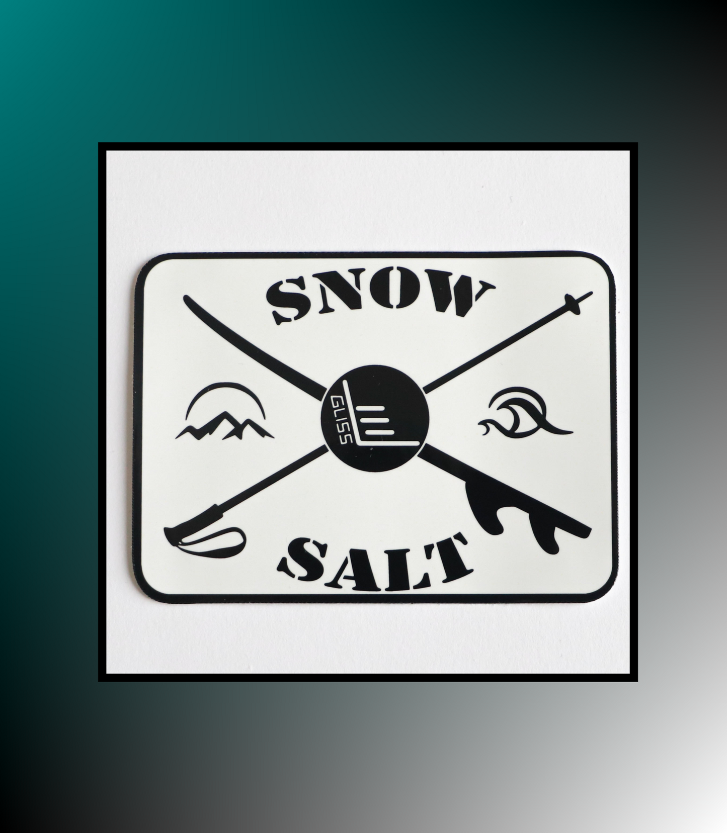 Sticker Snow Salt