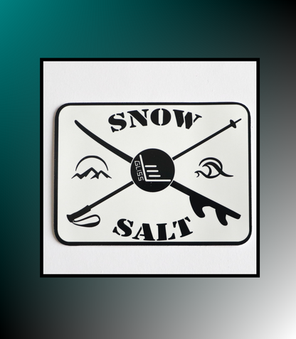 Sticker Snow Salt